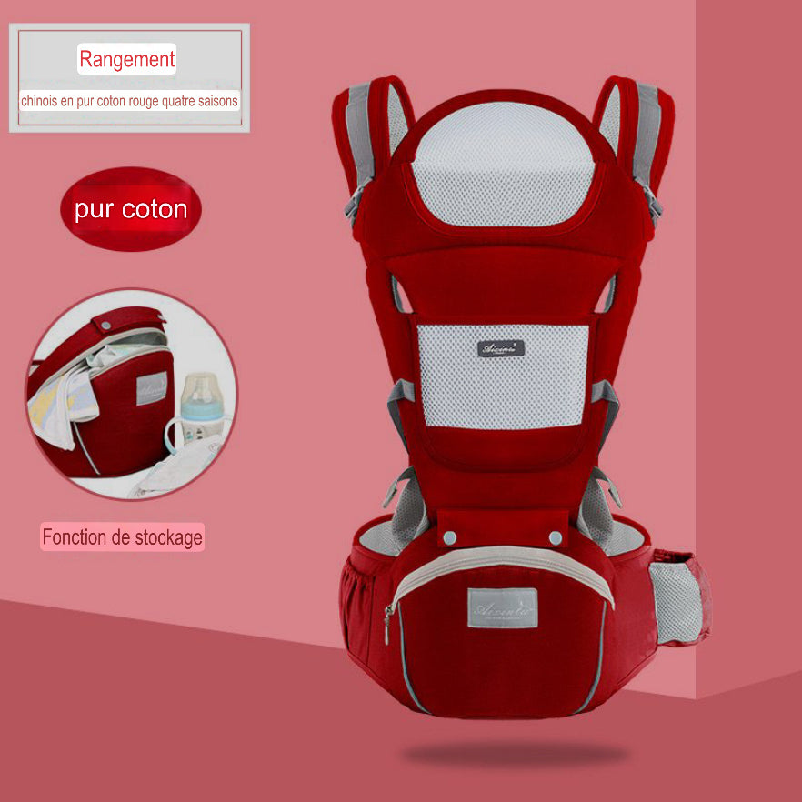 Porte-Bébé Ergonomique Multi-Positions