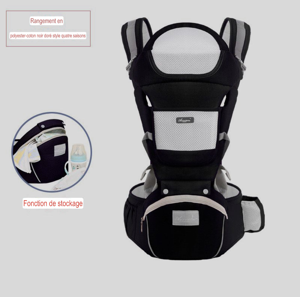 Porte-Bébé Ergonomique Multi-Positions