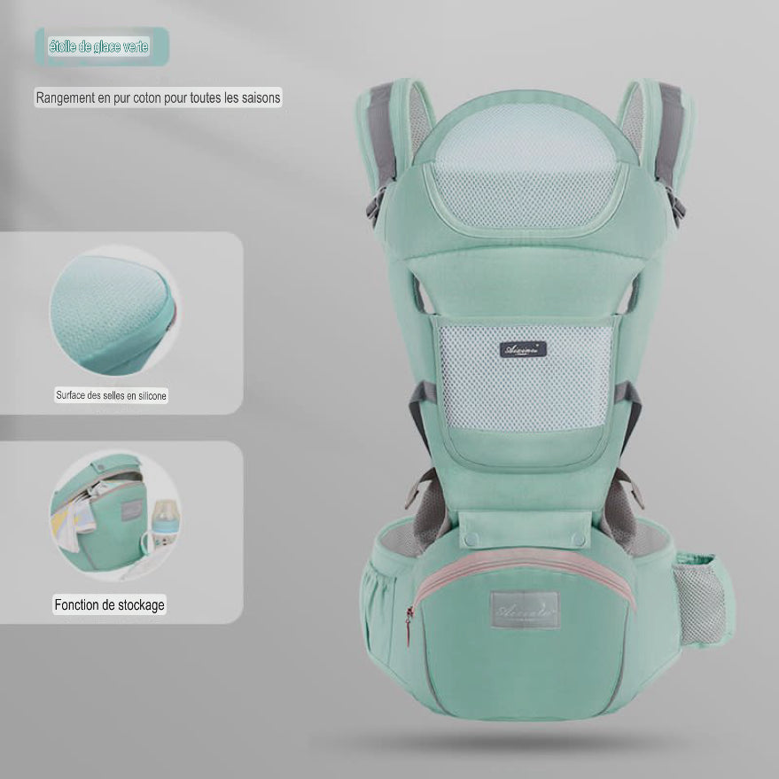 Porte-Bébé Ergonomique Multi-Positions