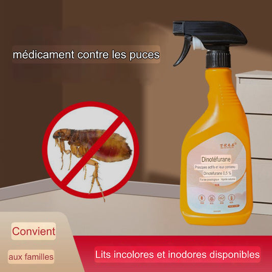 Spray Anti-Puces Invisible et Inodore pour la Maison