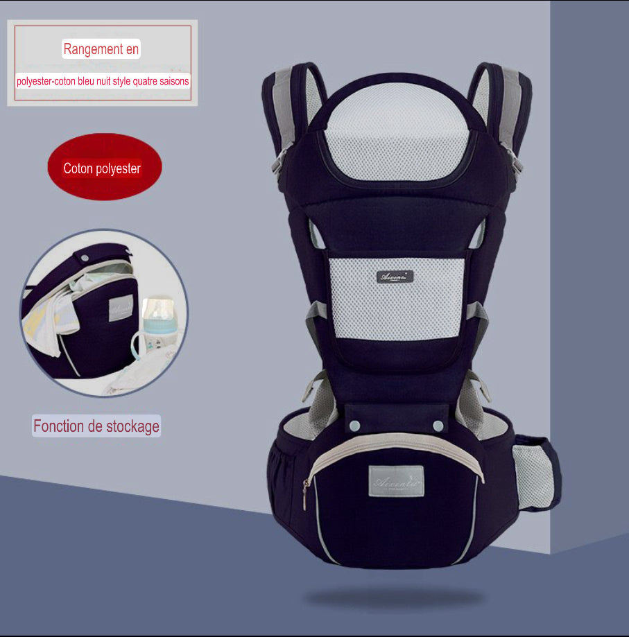 Porte-Bébé Ergonomique Multi-Positions